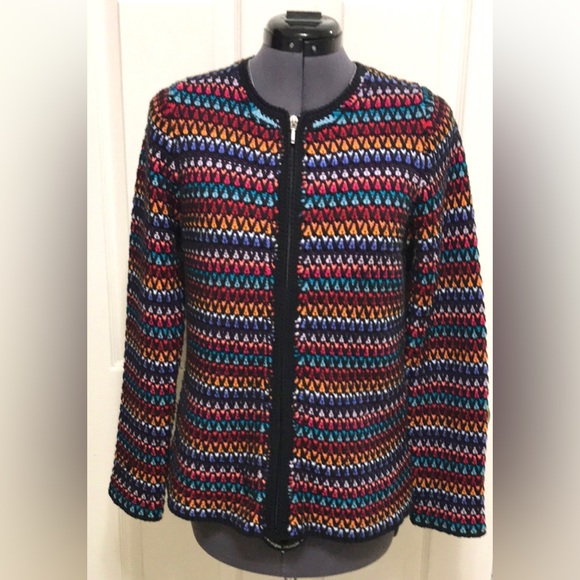 Coldwater Creek Vibrant Cardigan Sweater - Picture 9 of 16